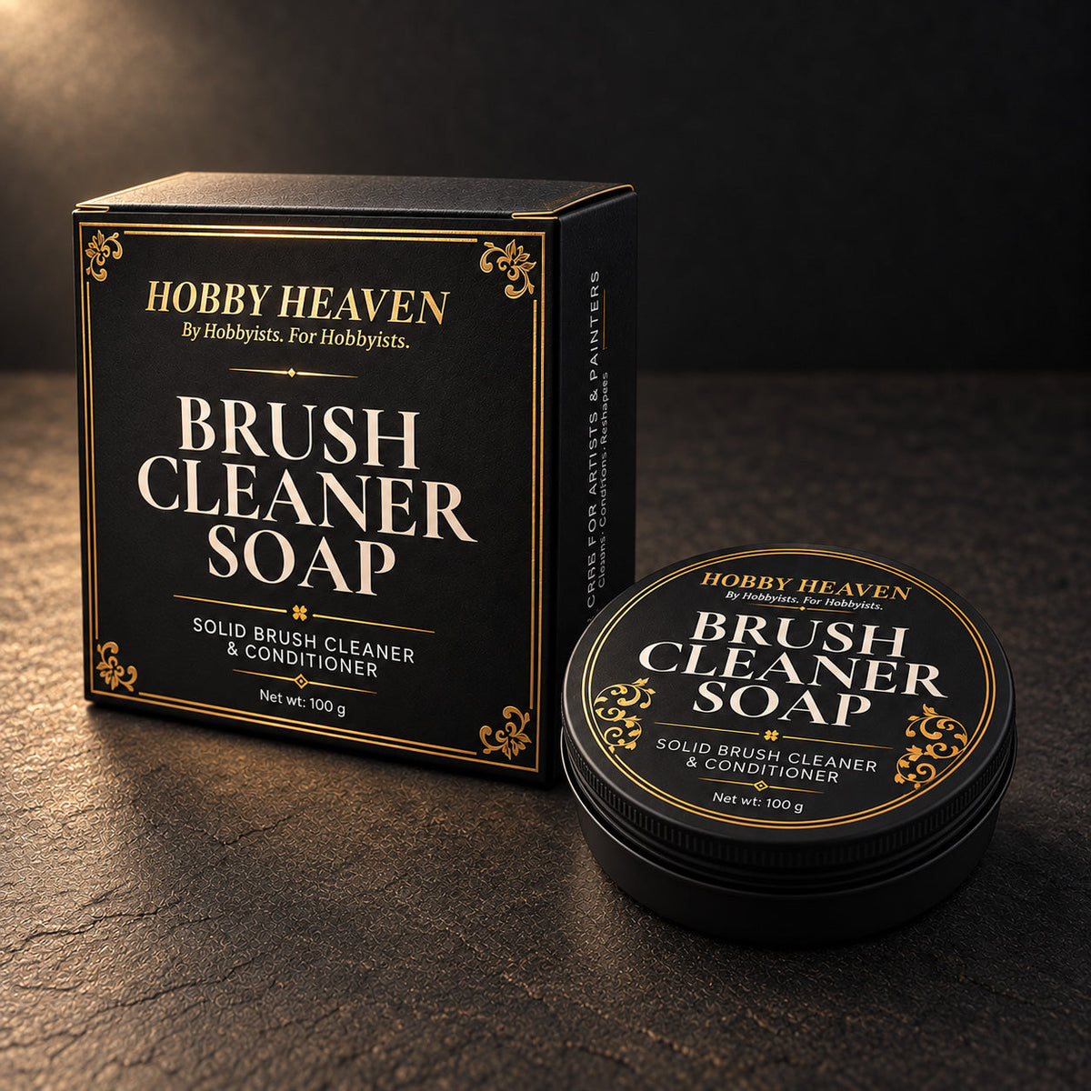 Hobby Heaven Brush-Cleaning Soap — 100 g