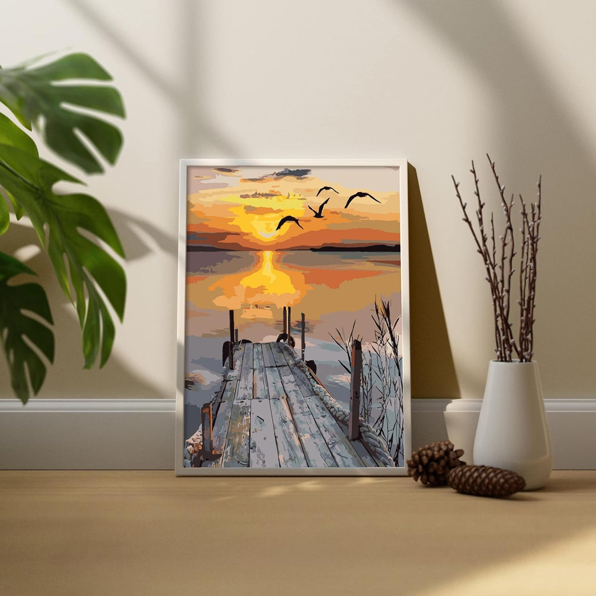 Sunset — Paint by Numbers Kit, 40 × 50 cm