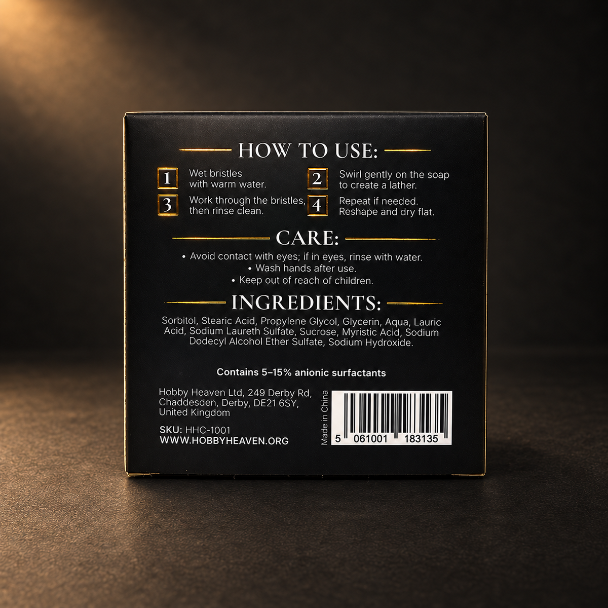 Hobby Heaven Brush-Cleaning Soap — 100 g