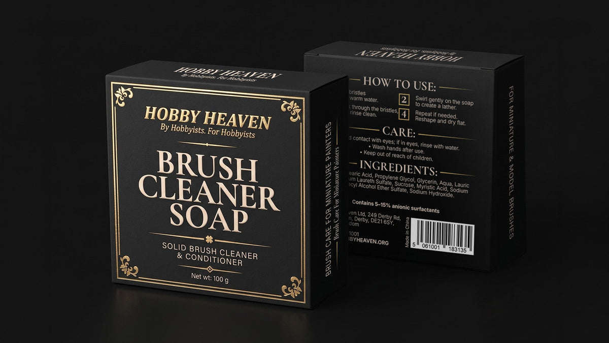 Hobby Heaven Brush-Cleaning Soap — 100 g