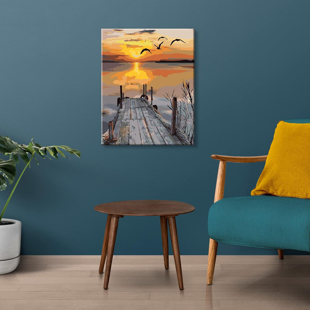 Sunset — Paint by Numbers Kit, 40 × 50 cm