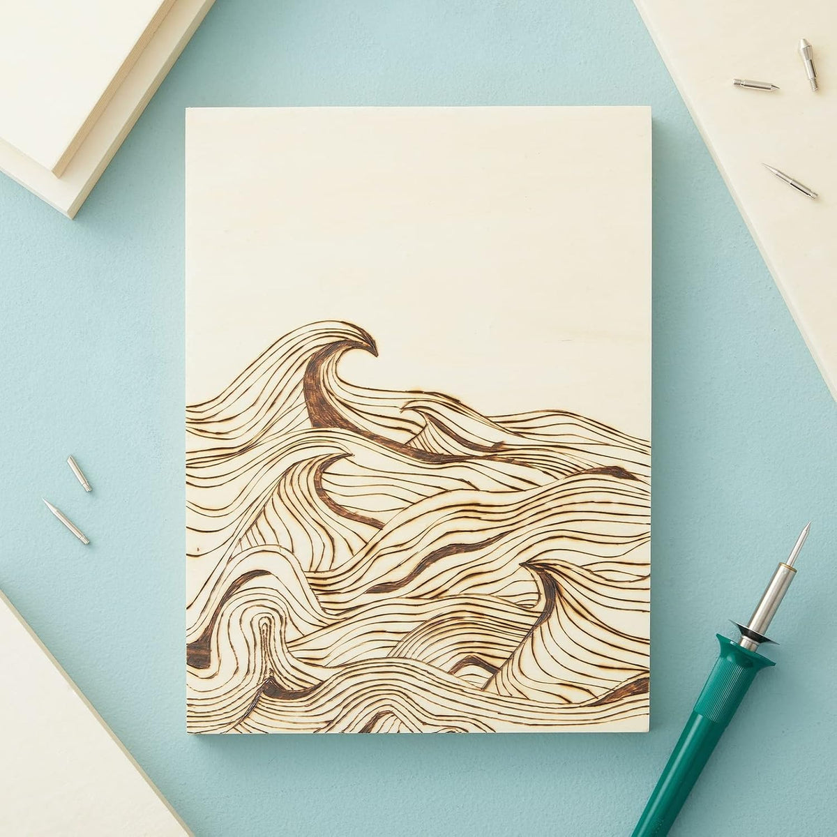 Wooden Painting Panels — 6 Pack, 23 × 30.5 cm