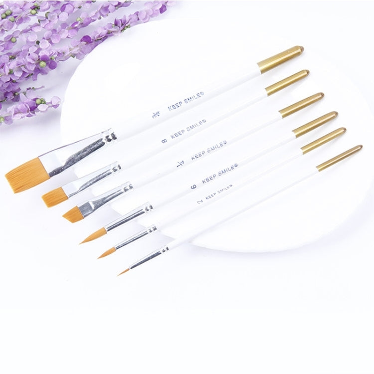 Artist Brush Set — 6 Pieces