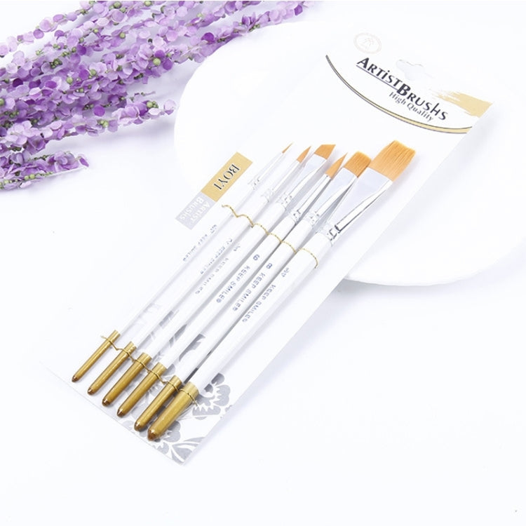 Artist Brush Set — 6 Pieces
