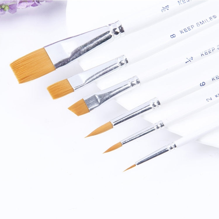 Artist Brush Set — 6 Pieces