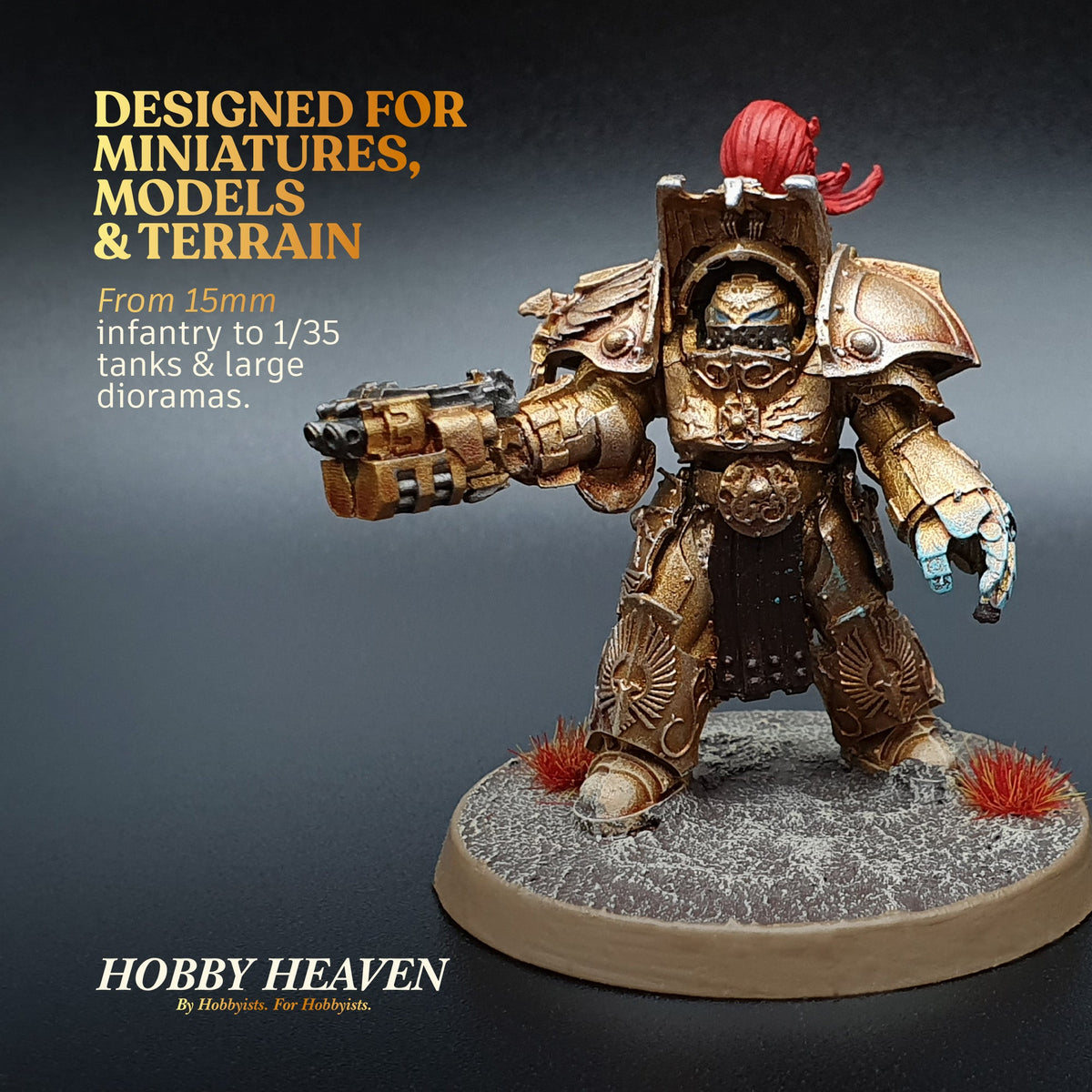 Hobby Heaven Goat-Hair Dry Brush Set