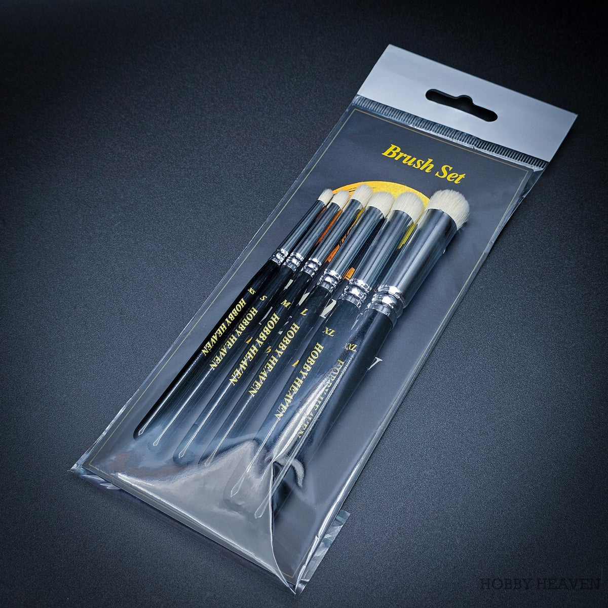 Hobby Heaven Goat-Hair Dry Brush Set