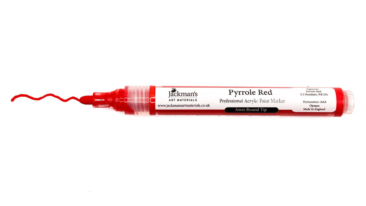 Acrylic Marker Pens — Set of 5