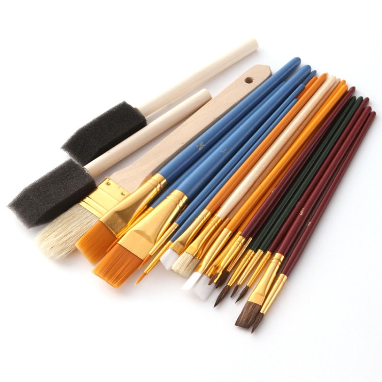 ZHU TING Artist Brush Set — 25 Pieces