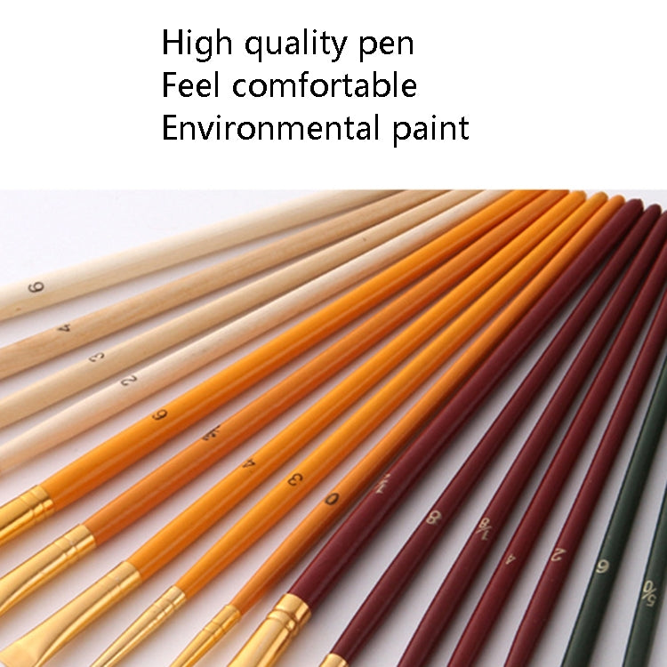 ZHU TING Artist Brush Set — 25 Pieces