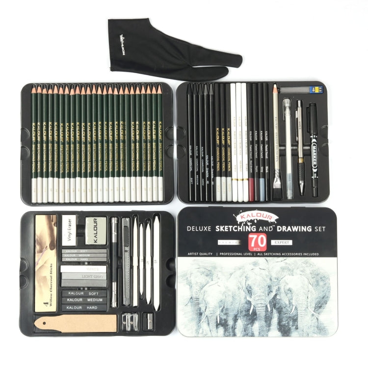 KALOUR Sketching Set — 70 Pieces