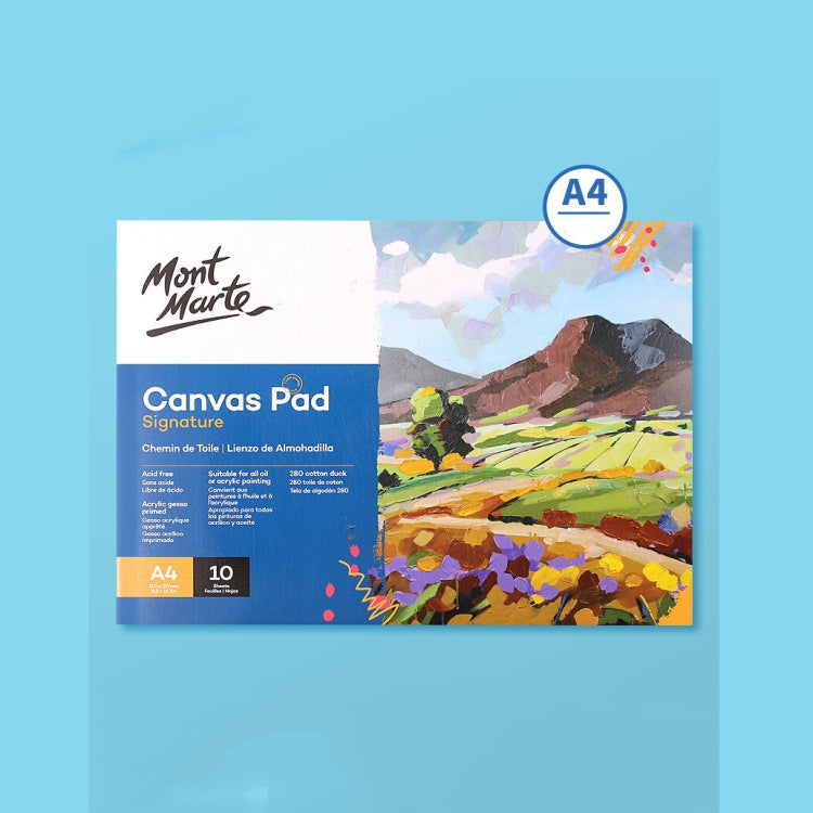 Canvas Paper Pad — 10 Sheets