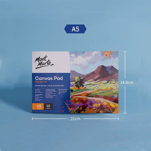 Canvas Paper Pad — 10 Sheets