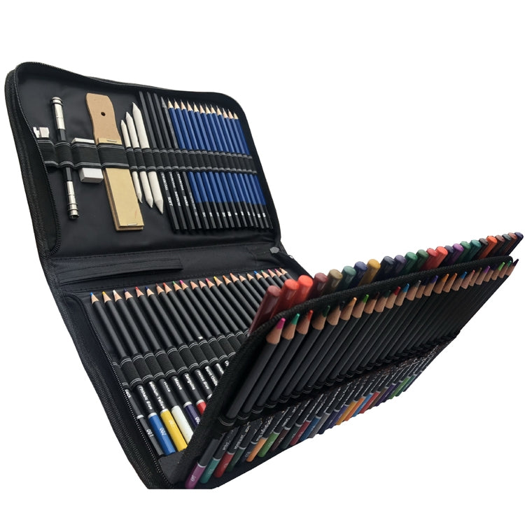YOVER Coloured Pencil & Sketching Set — 95 Pieces