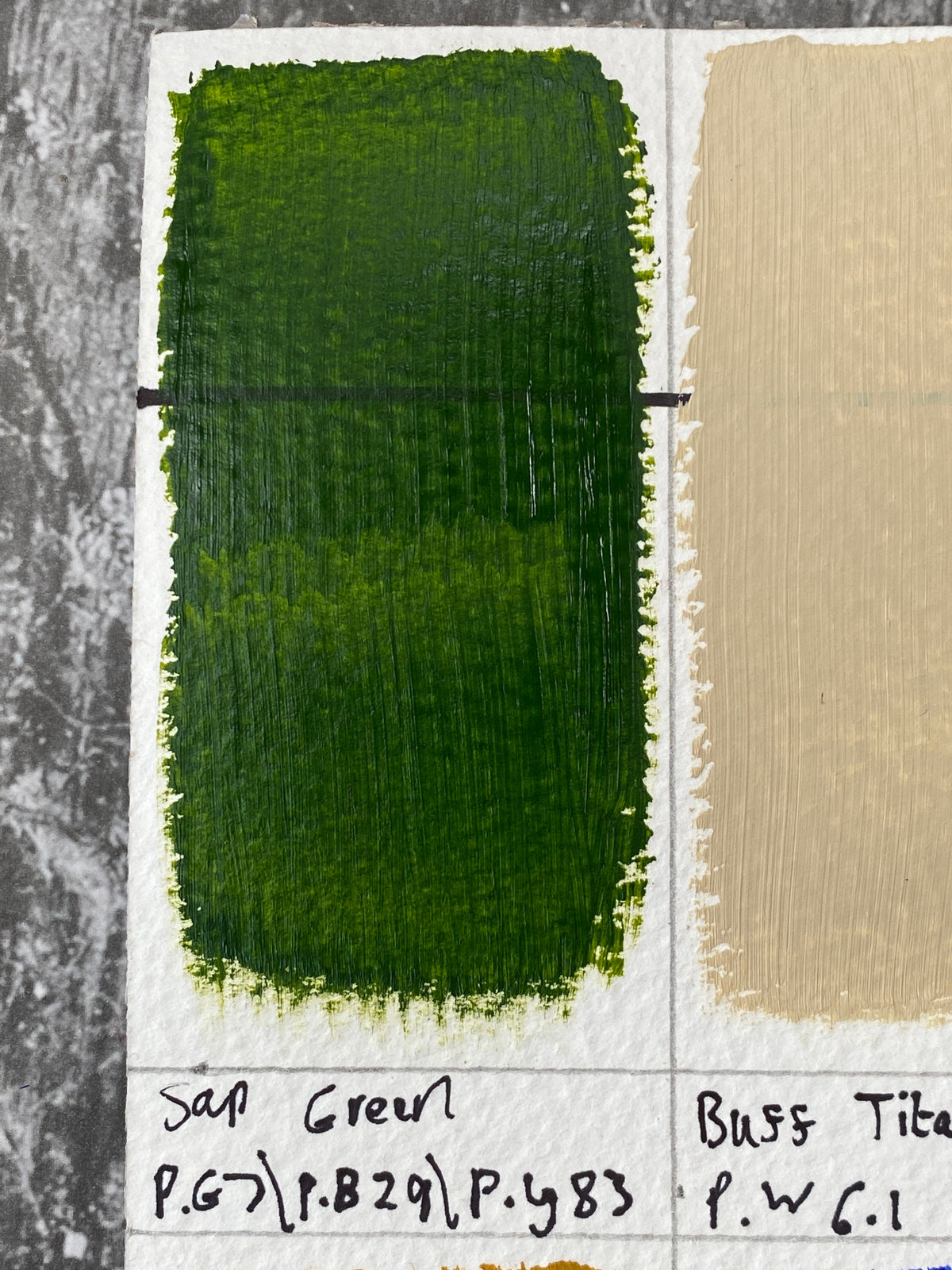 Sap Green Acrylic Paint