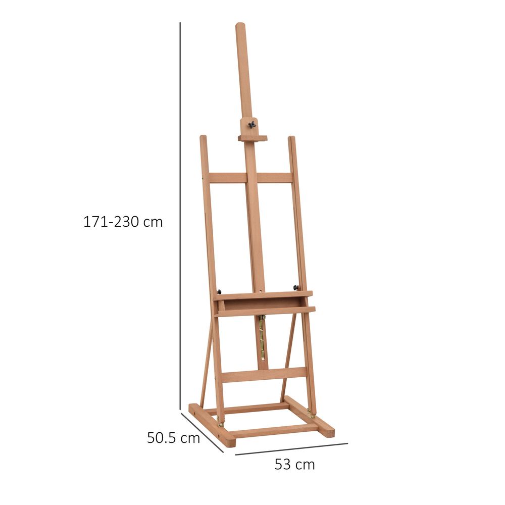 Vinsetto Adjustable H-Frame Studio Easel