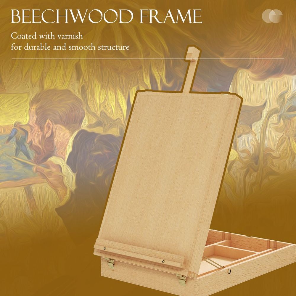 Vinsetto Tabletop Easel & Storage Box